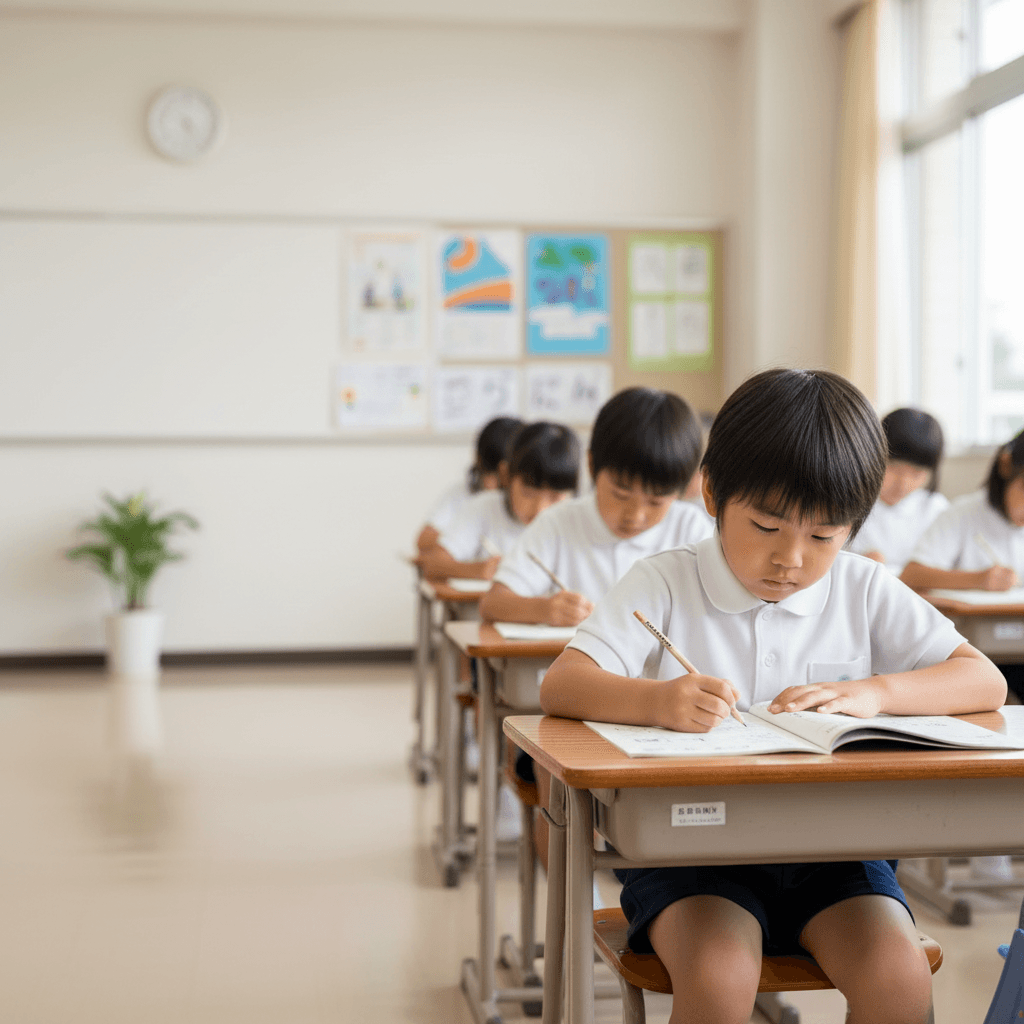 親子面接に向けて家庭で会話を重ねるイメージ